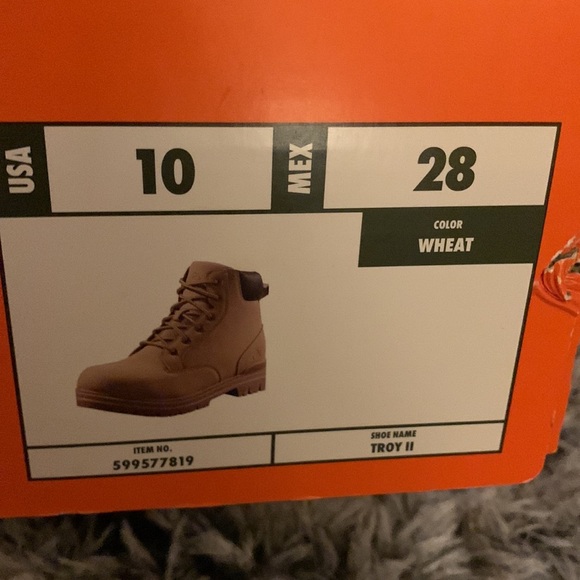 Men’s Lifestyle Boots Ozark Trail Troy II Size 10 Color Wheat - Picture 4 of 4